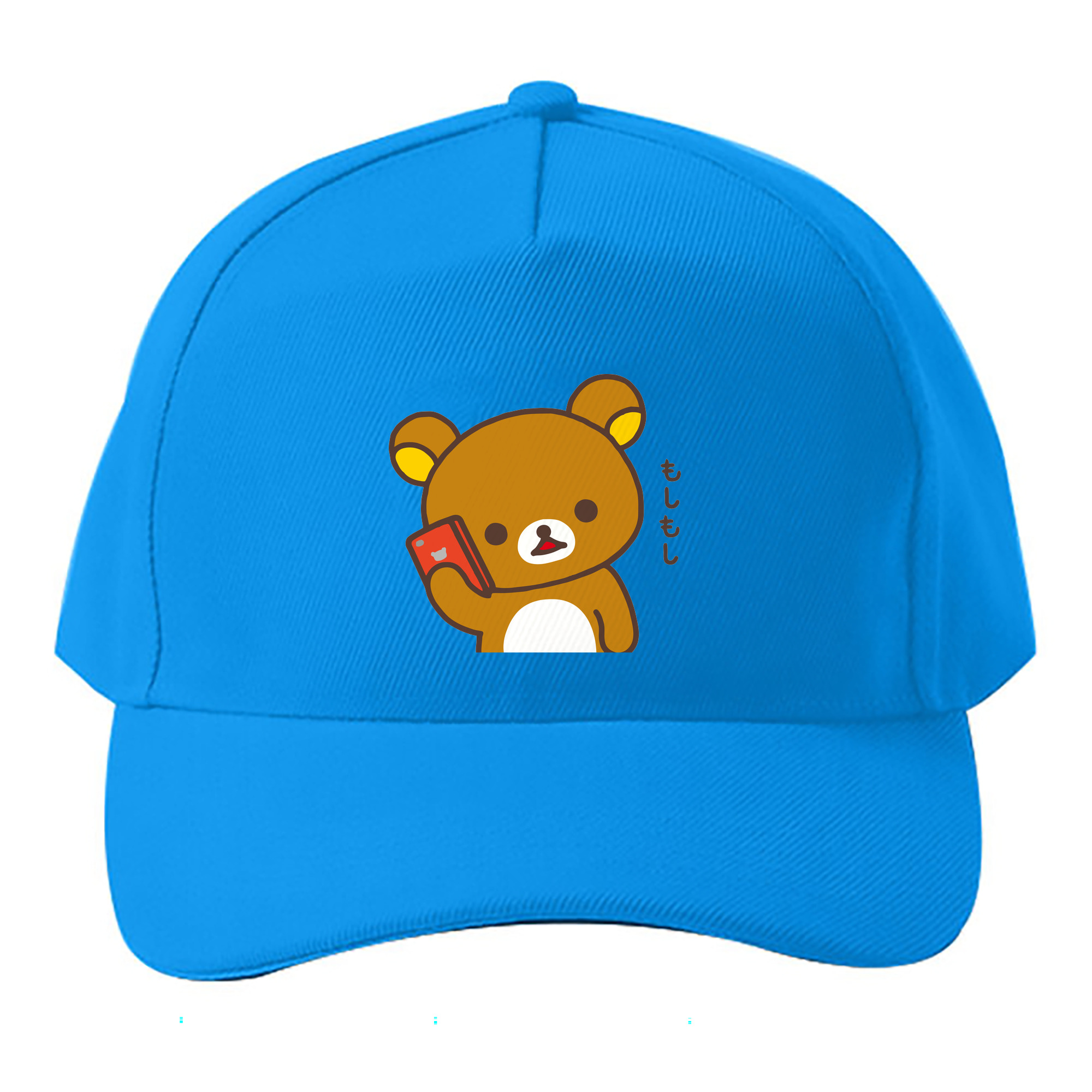 （画像用） リラックマ リラックマ キイロイトリ Rilakkuma Korilakkuma Kiiroitori ベースボールキャップ 綿100％ 男女兼用 帽子 スポーツ